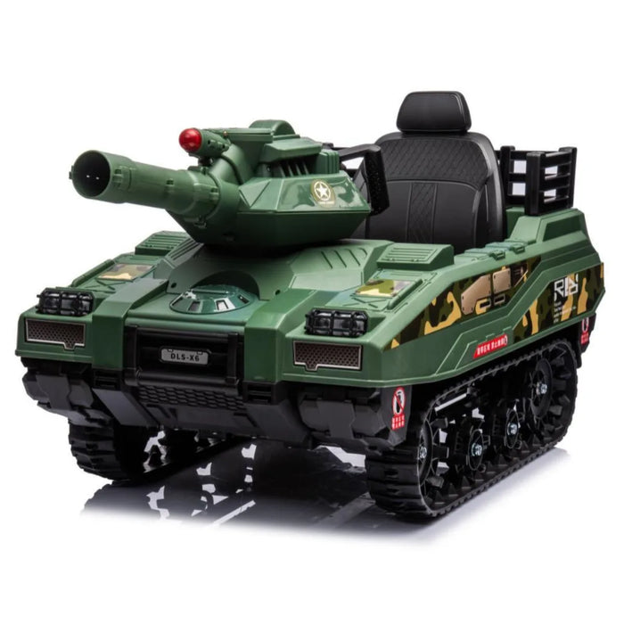 Auto Tanque Montable Eléctrico Rotación 360 Sonido Contol