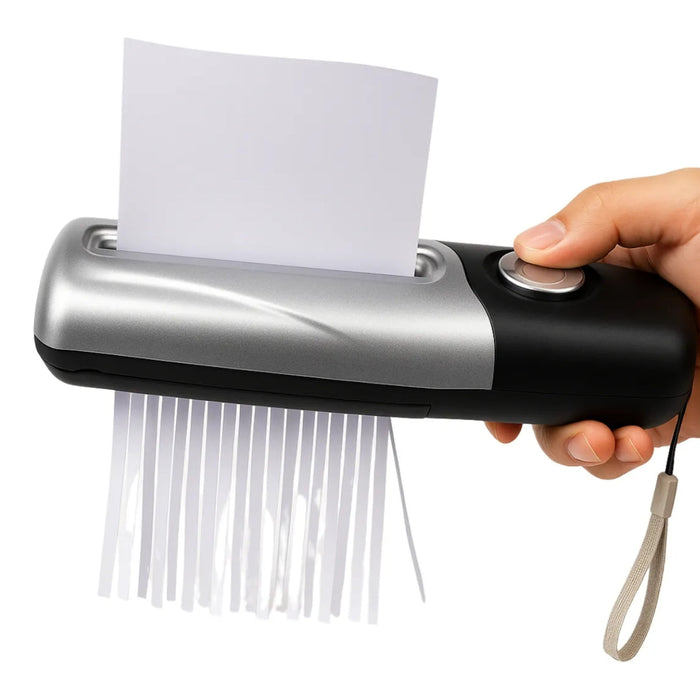 Trituradora De Papel Usb Portátil Picadora De Papel Oficinas