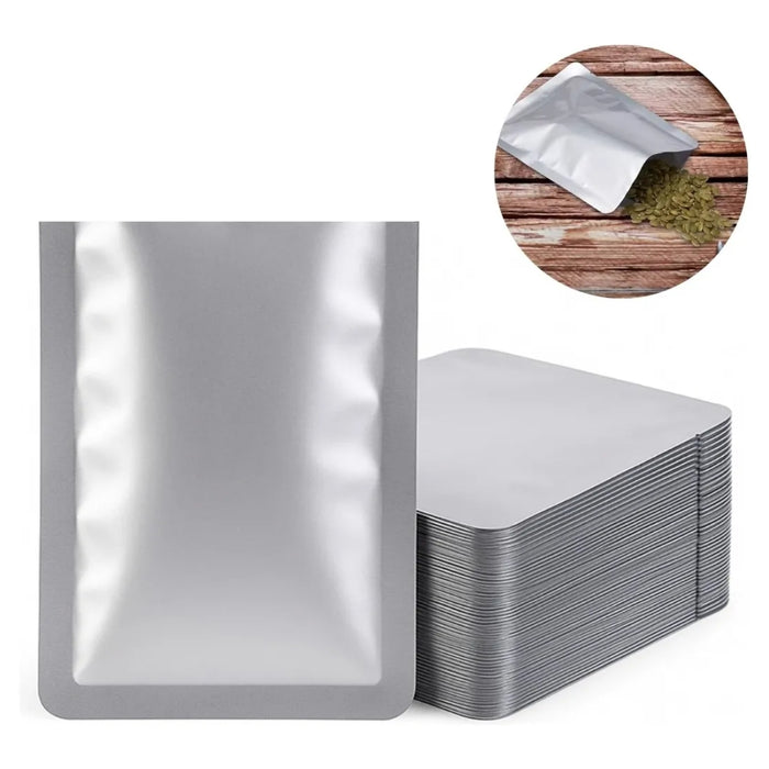 Set 100 Bolsas Papel De Aluminio Sellado Al Vacío 39x28cm