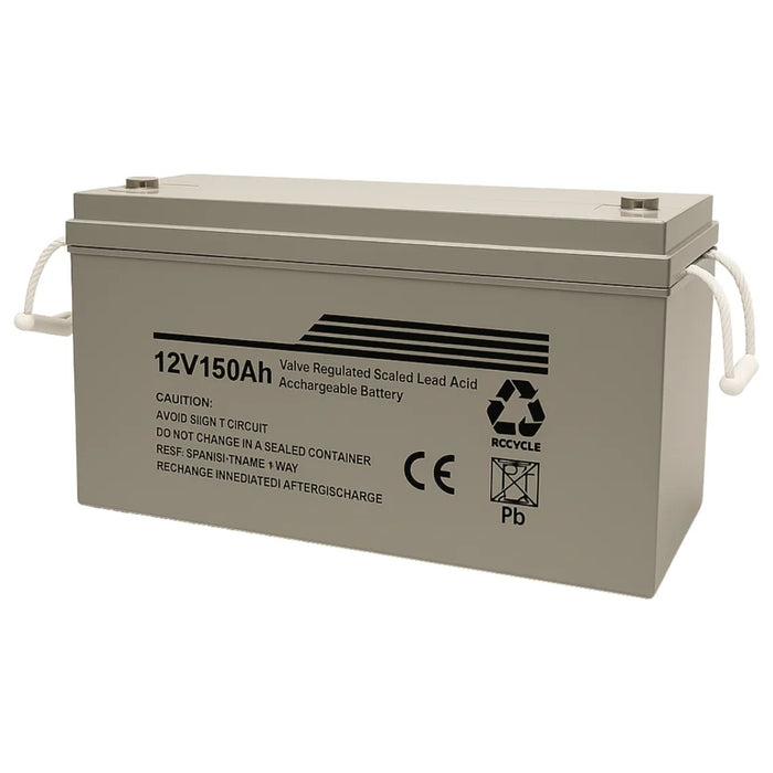 Bateria Ciclo Profundo Panel Solar Gel Carga Solar 12v 150ah