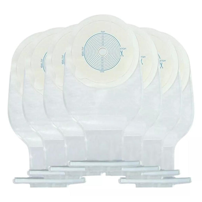 10 Bolsa de Colostomía Tela Drenable