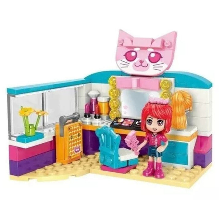 Set Bloques Didacticos Tipo Lego Figuras Juguetes Armables Niña