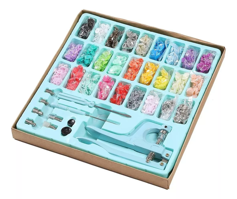 Pinza Remachadora Broches 270pcs Remachadora Manual Textil R