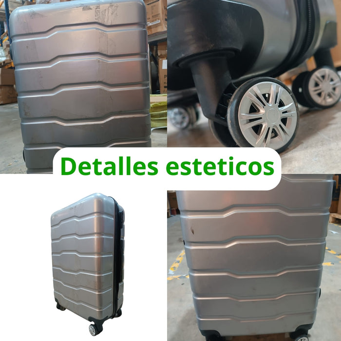 Maleta Cabina Maleta Ruedas Valija Cabina Maleta Viajes 20kg usada destalles esteticos