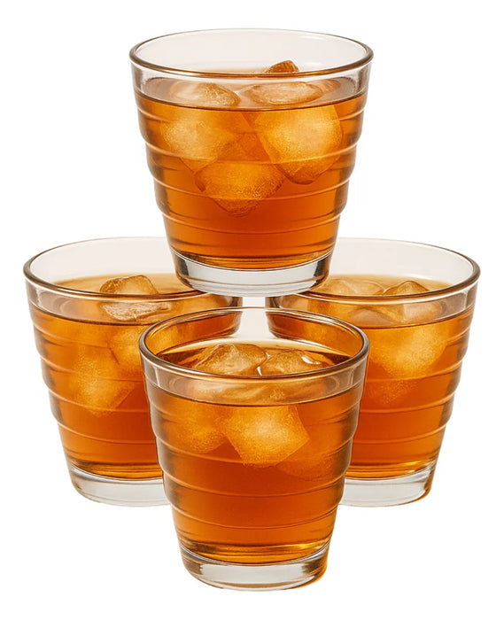 4 Vasos Reutilizables Acrilico Vaso Plastico Cervecero 260ml