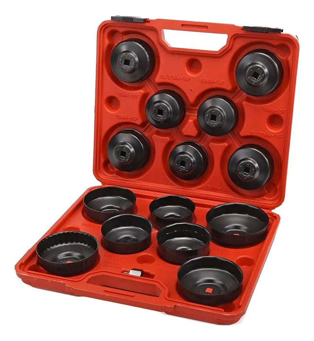 Set Llave Saca Copas Saca Filtro Aceite Llave Universal 14pc