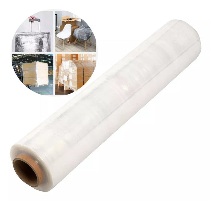 Rollo Transparente De Embalaje Alusa Industrial Mudanza 5 Kg