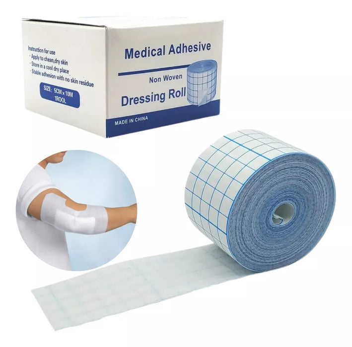 Esparadrapo Cinta Quirurgica Stretch 5 Cm X 10 M Venda Gasa