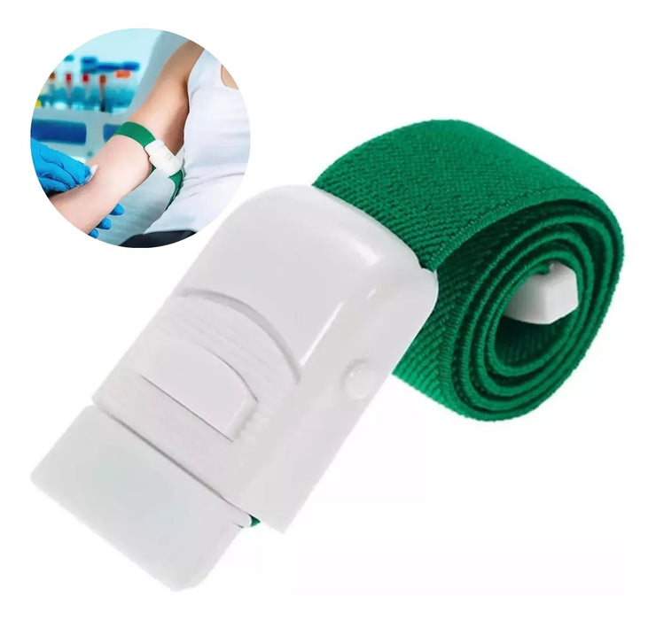 Torniquete Con Broche Ligadura Para Toma De Muestra Elastico