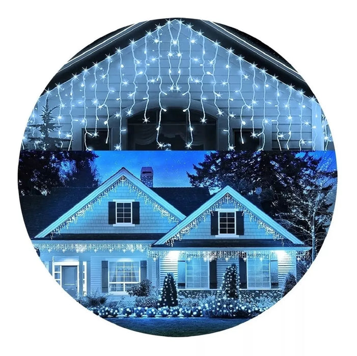 Cascada Luces Guirnalda Luces Cortina Led Navidad 200leds