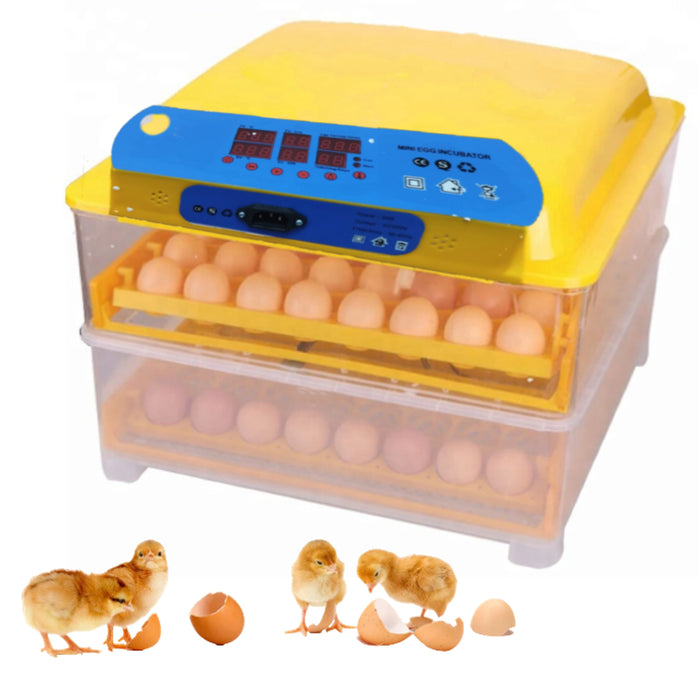 Incubadora Huevos Automatica Aves Encubadora 56 A 112 Huevos