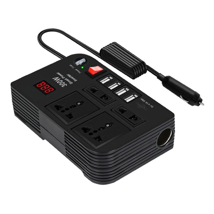 Convertidor Corriente 12v 220v Inversor De Voltaje Auto 300w