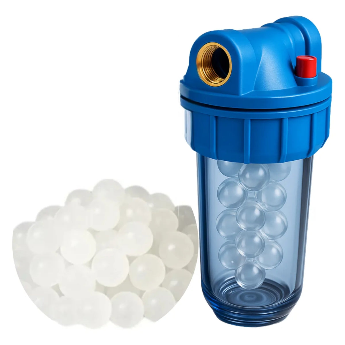 Porte Filtre à Eau 93/4 - 20/27f + Filtre Polyphosphate Porte Filtre à Eau 93/4 - 20/27f + Filtre Polyphosphate