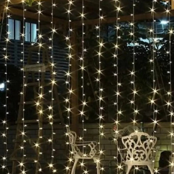 Cortina Led Cascadas Navideñas Cascada Luces Led 5x2m 800led