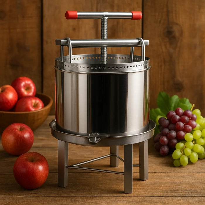 Exprimidor Manual 10 Litros Uva Vino Miel Fruta Chicha Queso