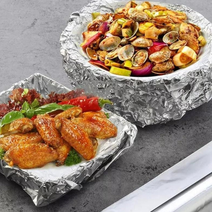 Papel Aluminio  Metros Alusa Foil Cocina Respoteria