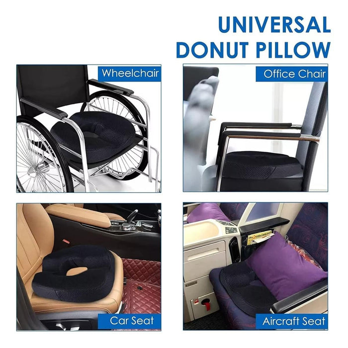 Cojin Hemorroide Espuma Dona Cojines Silla Ortopedico Coxis