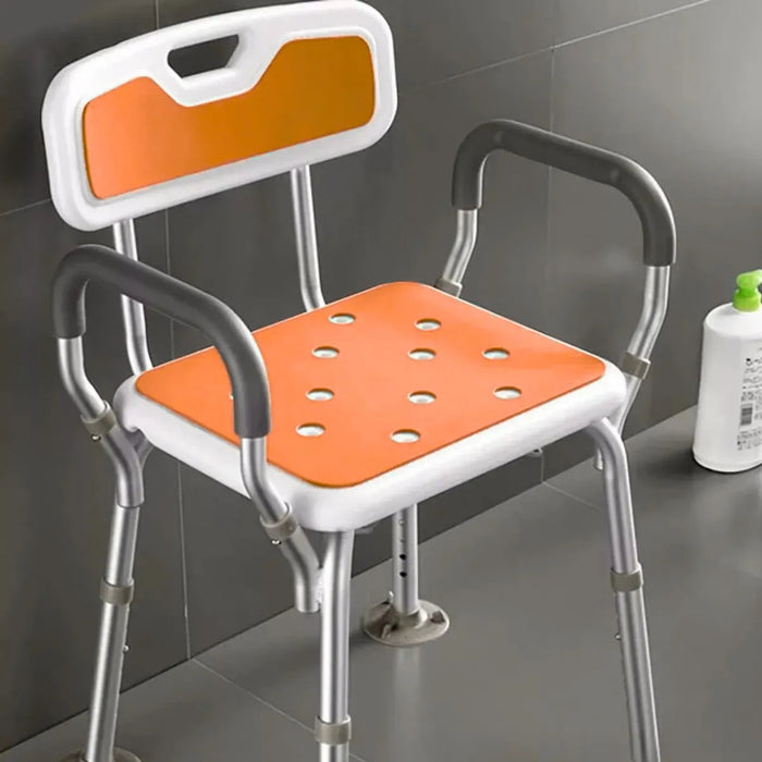 Silla Baño Ducha 3 En 1 Soporte Antideslizante Agarradera
