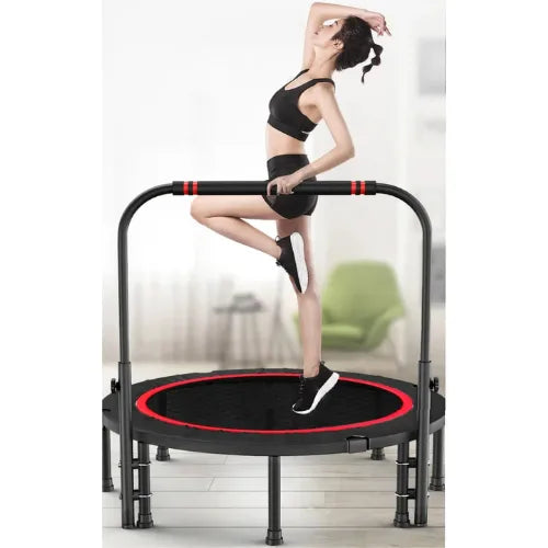 Trampolin Fitness Redondo Plegable Yoga Cama Elastica 120cm