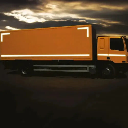 Cinta Reflectante Adhesiva Auto Camion Furgon Seguridad 45mt