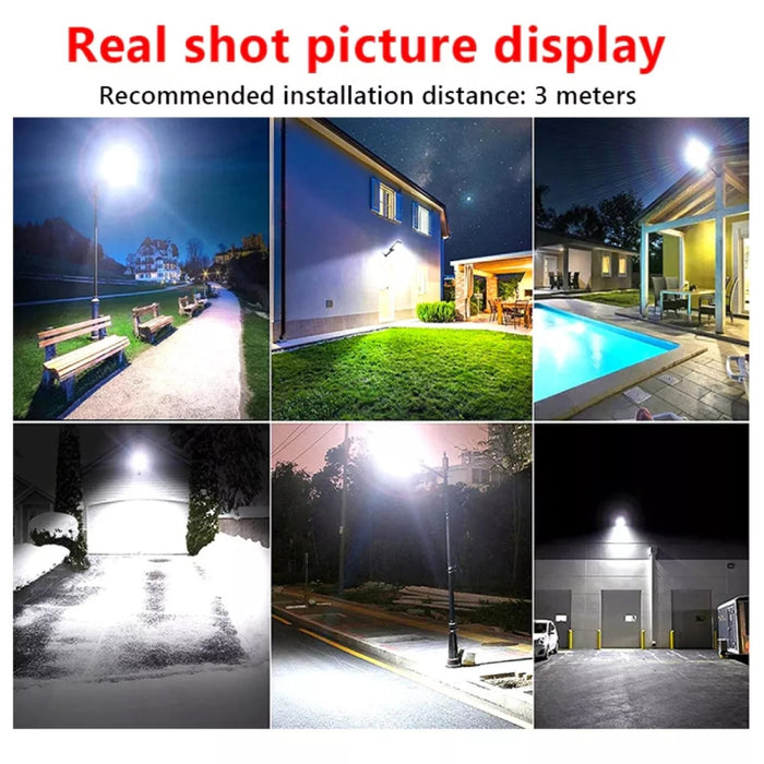 Foco Led Exterior Sensor Movimiento Foco Solar Exterior 800w