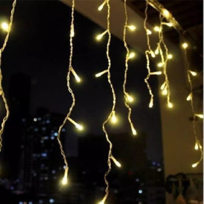 Cascada Luces Guirnalda Luces Cortina Led Navidad 160leds