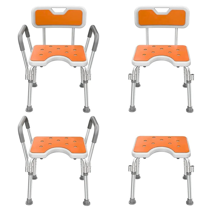 Silla Baño Ducha 3 En 1 Soporte Antideslizante Agarradera