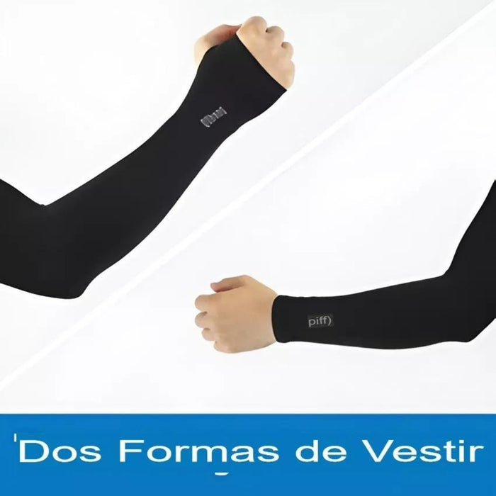 2 Mangas Cubre Brazo Manguillas Ciclismo Mangas Uv Deportiva