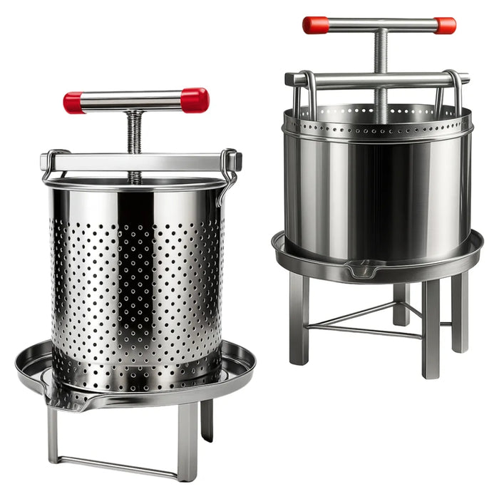 Exprimidor Manual 10 Litros Uva Vino Miel Fruta Chicha Queso