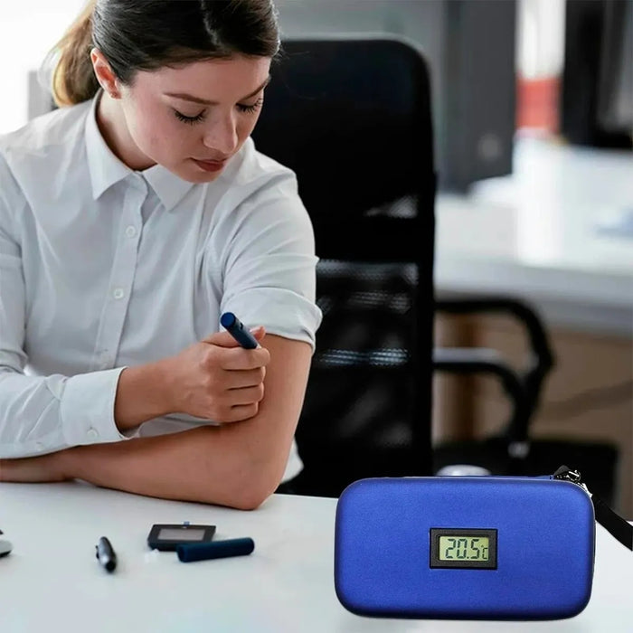Estuche Porta Insulina Diabético Bolso Refrigerante + 2 Gel