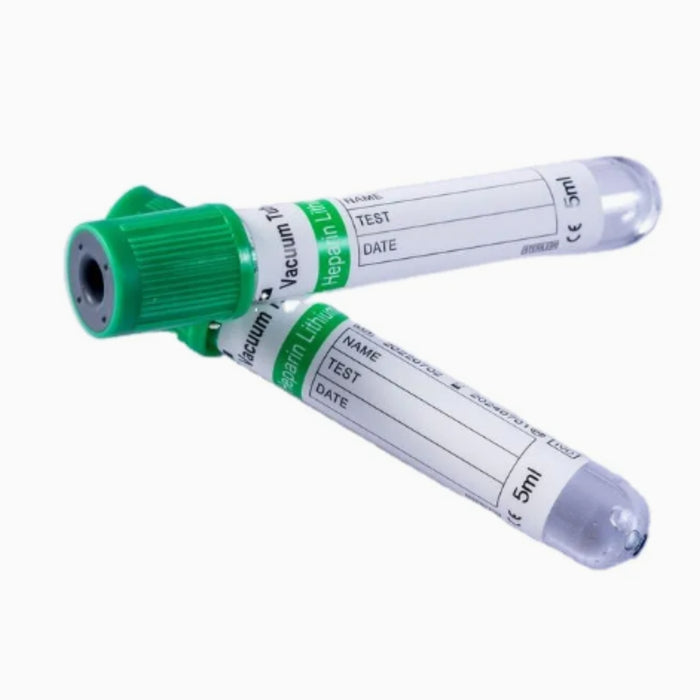 X100 Tubos De Ensayo Gel Activador De Cuagulo 5ml 13 X 75mm