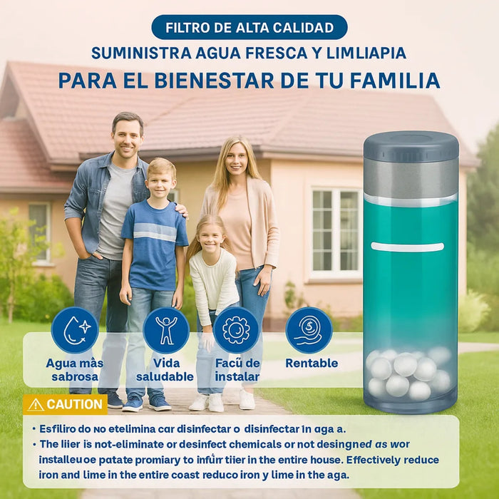 Filtro Antisarro Esferas Polifosfato 10x2,5 Osmosis Inversa