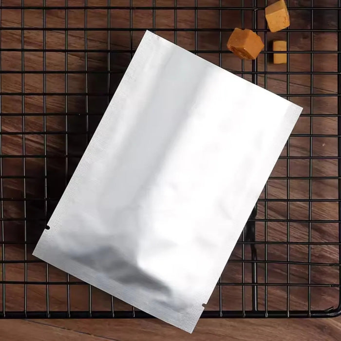 Set 100 Bolsas Papel De Aluminio Sellado Al Vacío 39x28cm