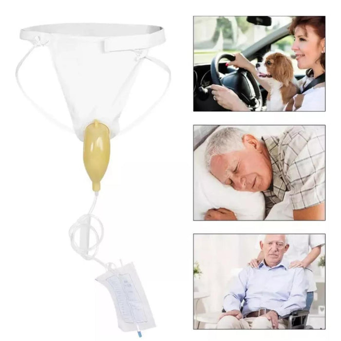 Bolsa Orina Hombre Portatil Mujer Recolector Adulto 1000 Ml