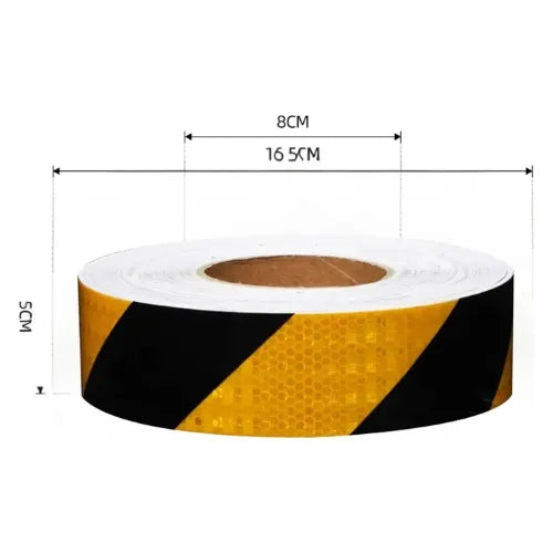 Cinta Reflectante Seguridad Adhesiva Camion Furgon Auto 45mt
