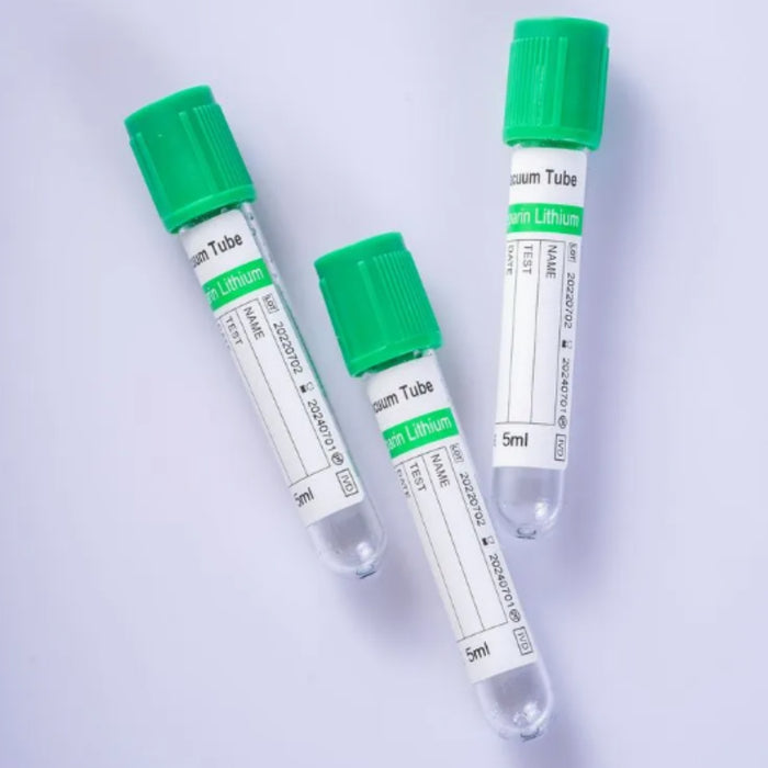 X100 Tubos De Ensayo Gel Activador De Cuagulo 5ml 13 X 75mm