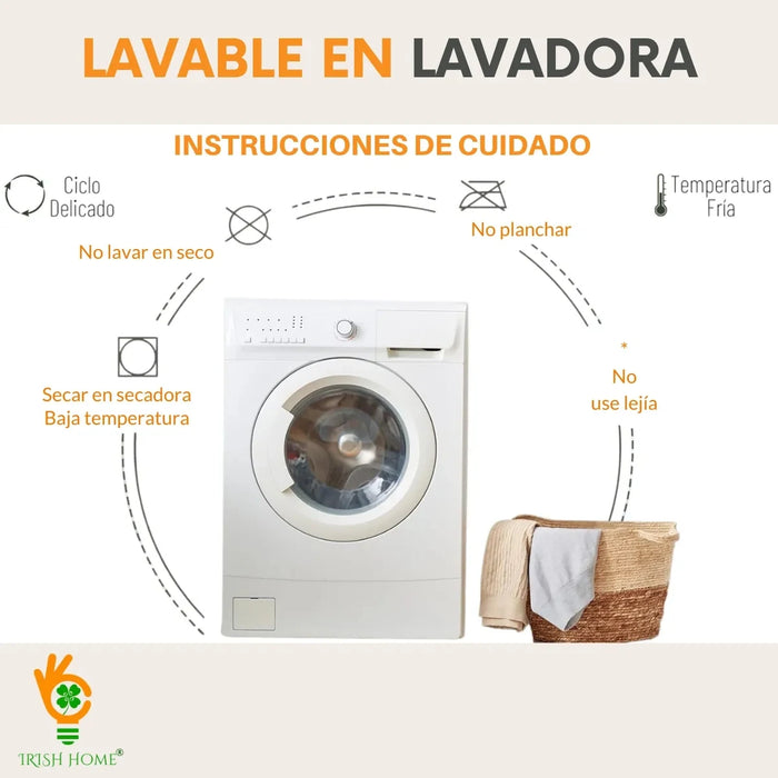 cubre Colchón Protector Impermeable Lavable Transpirable y Ajuste Elástico