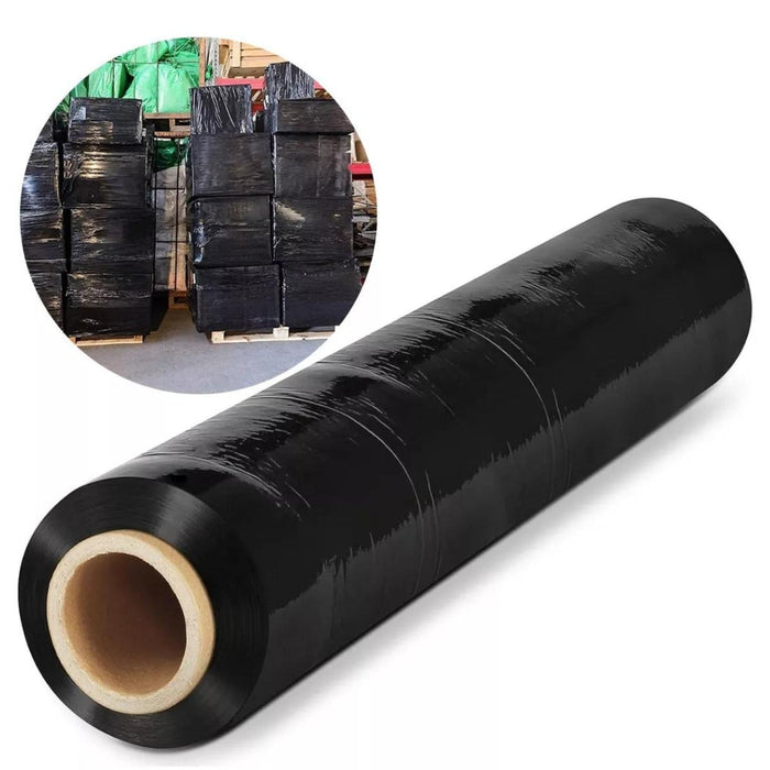 Alusa Industrial Mudanza 3kg Film Plastico Negro De Embalaje