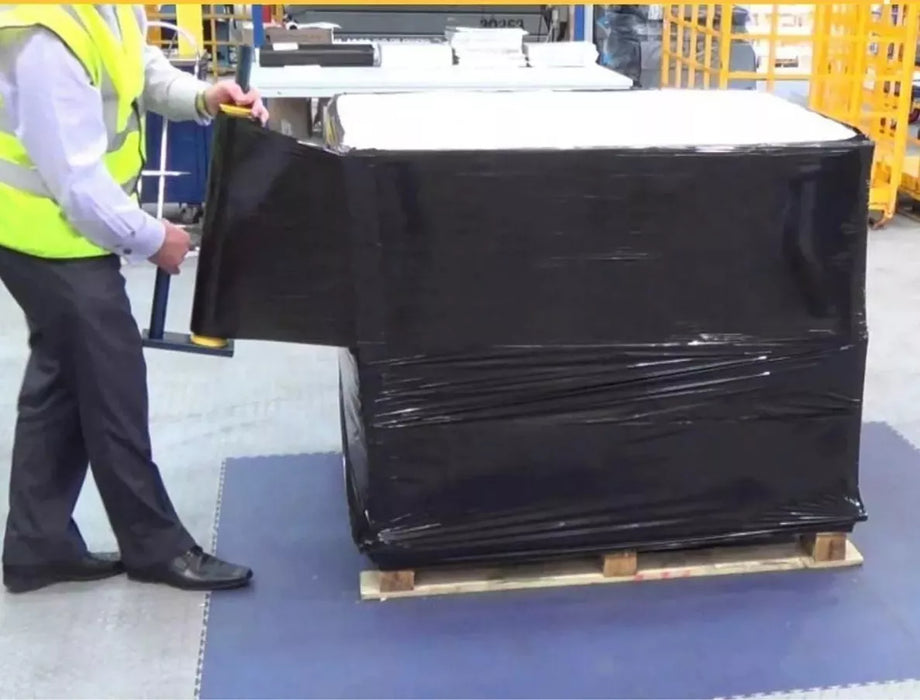 Film Plastico Negro De Embalaje Alusa Industrial Mudanza 5kg