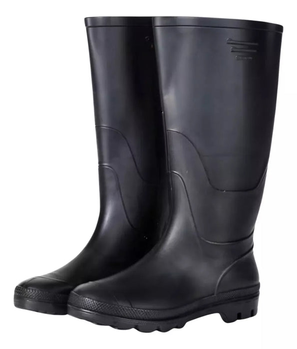 Bota Agua Cubre Botas Calzado Impermeable Para Lluvia Negro