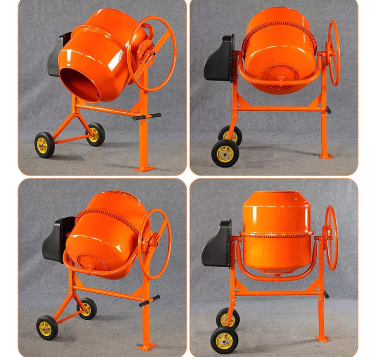 Betonera Electrica Trompo Mezclador De Concreto 200 Litros