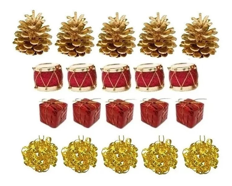 Esferas Navidad Decorativa Adorno Navideño Bambalina Arbol