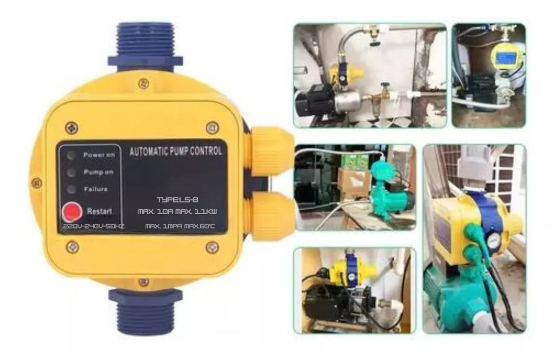 Controlador De Presion Bombas Electrico Control Automatico