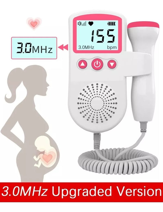 -+ Doppler Monitor Cardiaco Fetal Doppler Fetal