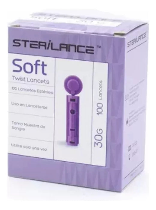 50 Tiras Reactiva Glucosa + 50 Lancetas Glucometro Insulina