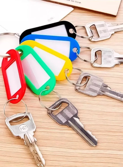 Set de Llaveros Identificadores Llavero Identificador Llaves
