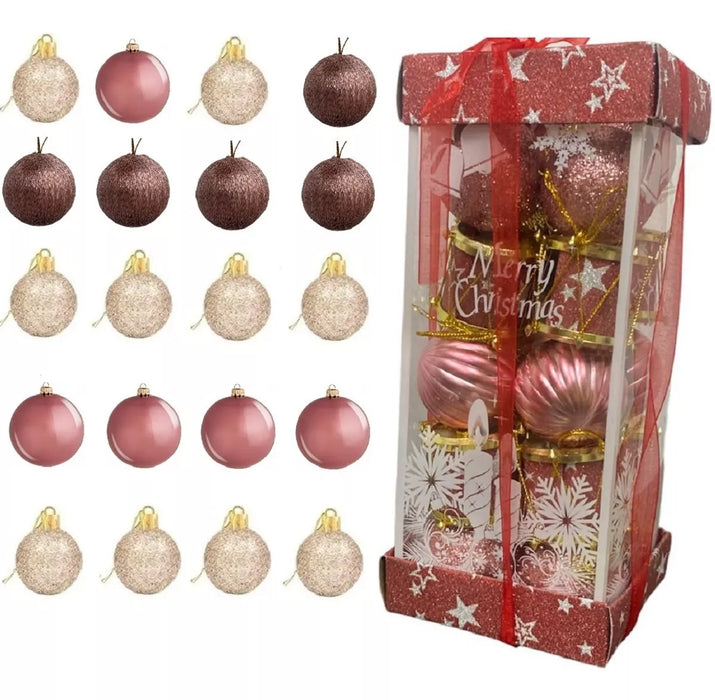 Esferas Navidad Decorativa Adorno Navideño Bambalina Arbol
