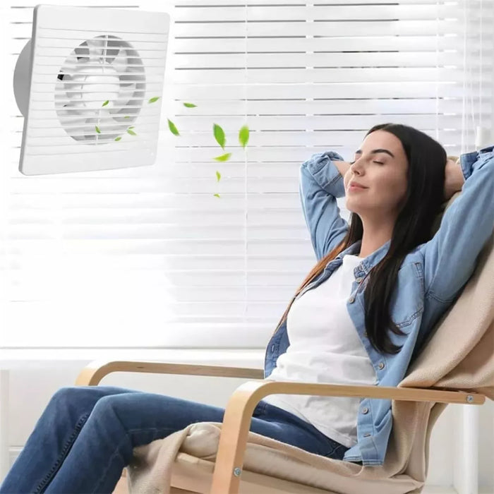 Ventilador Extractor De Aire Baño Cocina 220v-50hz 4,6,8 pulgadas