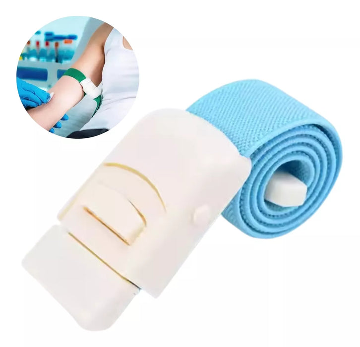 Torniquete Con Broche Ligadura Para Toma De Muestra Elastico