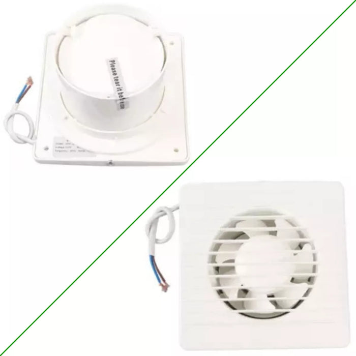 Ventilador Extractor De Aire Baño Cocina 220v-50hz 4,6,8 pulgadas